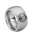 Anillo coma 14 glanzmatt perle