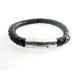 Pulsera Masculina "Nile" Cuero Negro