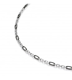 Men's necklace B&W