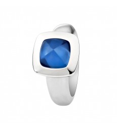 Anillo con cuarzo de agua