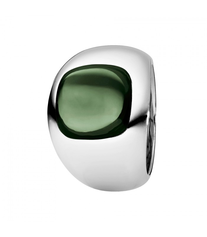 Ring with hydro quartz