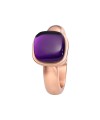 Anillo con cuarzo de agua