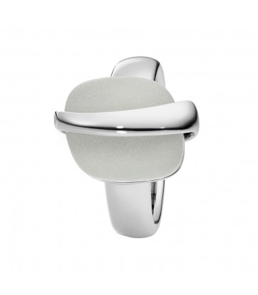 Anillo con cristal de roca