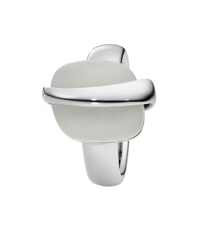 Anillo con cristal de roca