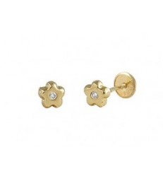Baby Flower Yellow Gold with Diamond