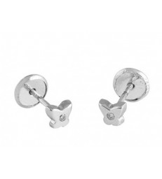 Baby Butterfly White Gold with Diamond