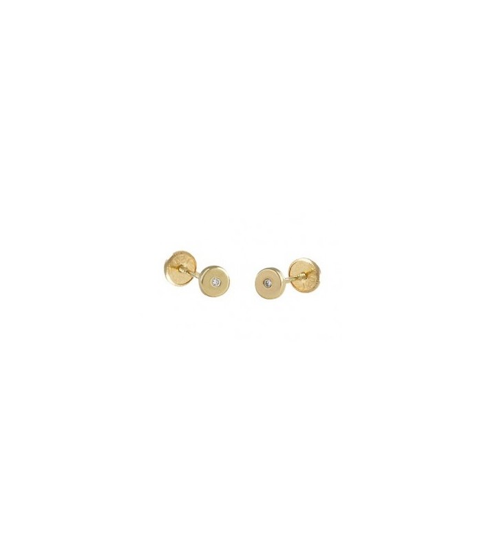 Baby Round Yellow Gold with Diamond