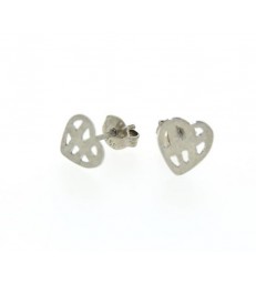 Cor retallat Or gris 18 kt.