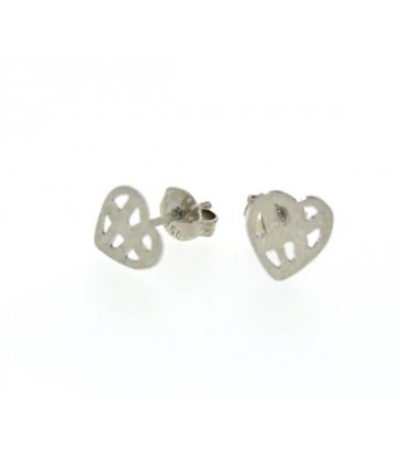 Cor retallat Or gris 18 kt.