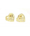 Heart yellow gold 18 kt