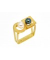 Anillo Perlas