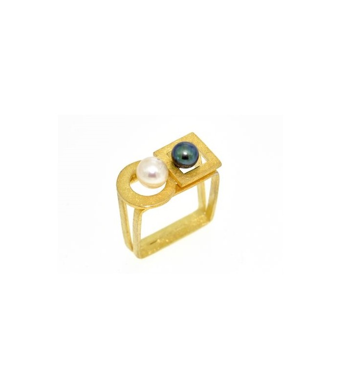 Anillo Perlas