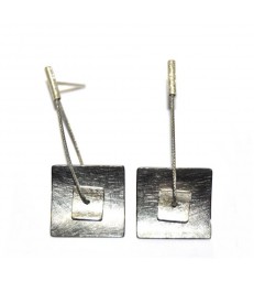 Earrings "Square"