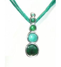 Hanging enamel bubbles