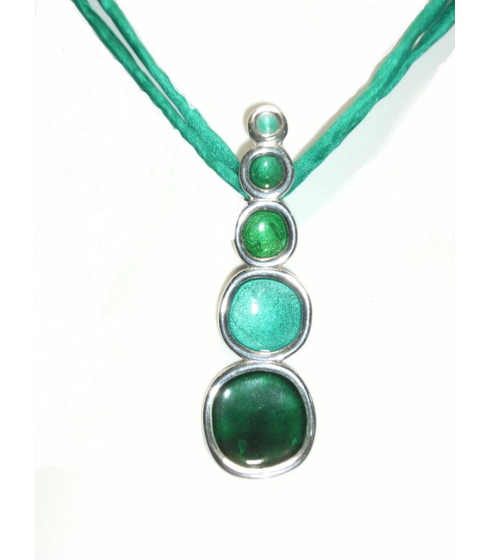 Hanging enamel bubbles