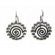 Earrings enamel Island