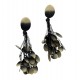 Silver Filaments Earrings