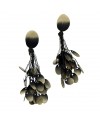 Silver Filaments Earrings