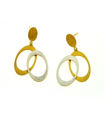Silver Geometric Earrings
