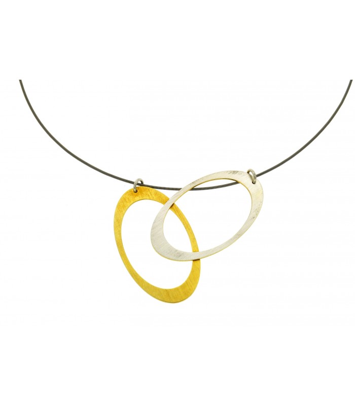Silver Geometric Pendant
