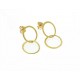 Earrings Gold Pearl