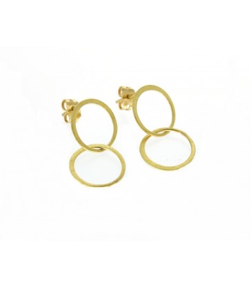 Pendientes Oro Perla