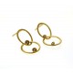 Earrings Hoops Gold