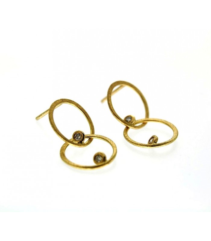 Earrings Hoops Gold