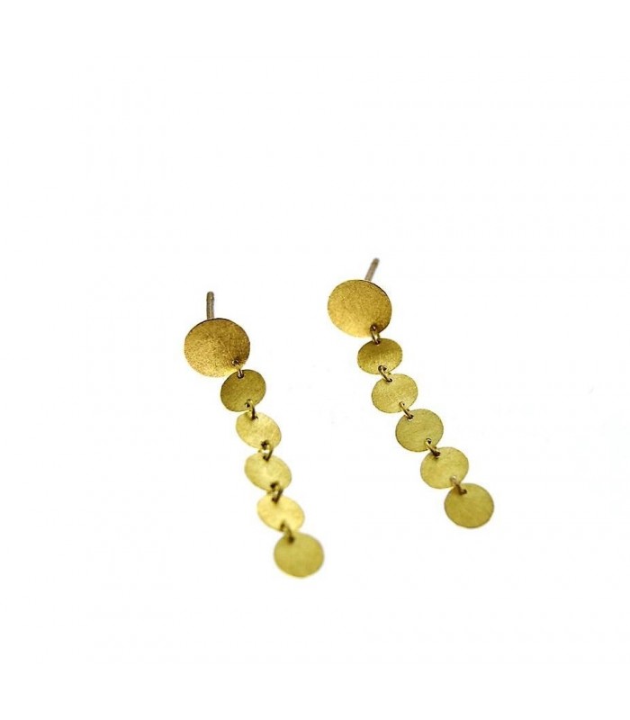 Pendientes Oro Perla