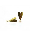 Heart Pearls Earrings.