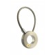 Llavero titanio, Oro, Diamante
