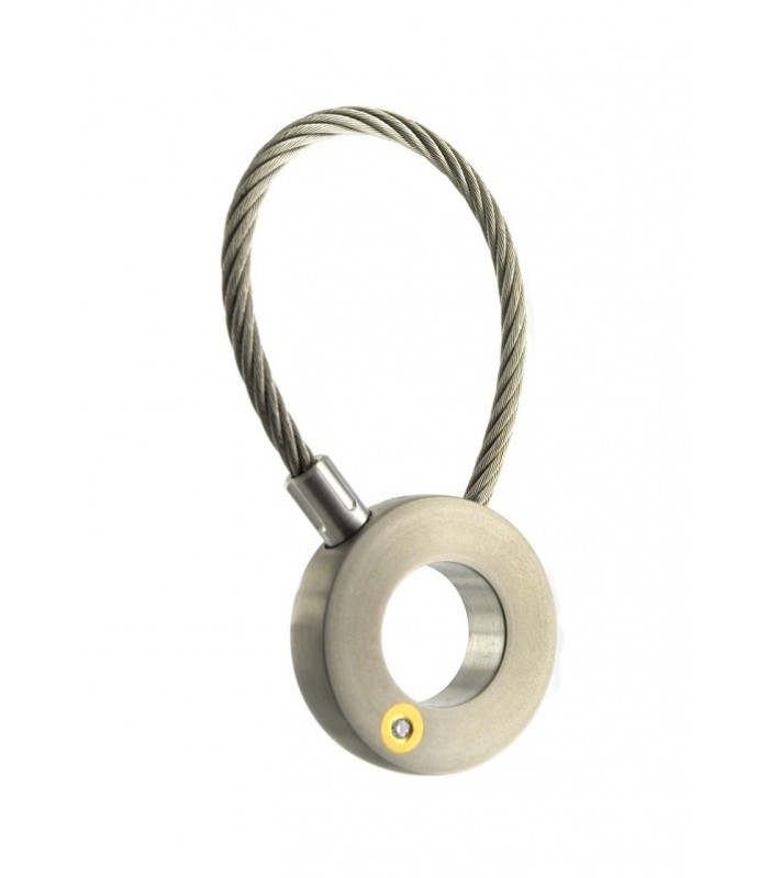 Llavero titanio, Oro, Diamante