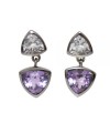 Amathyst earrings