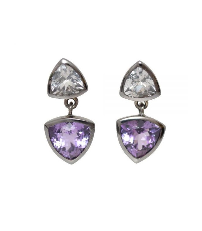 Amathyst earrings