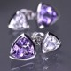 Amathyst earrings