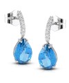 Blue Topas Earrings