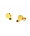 Pendientes Rodolita