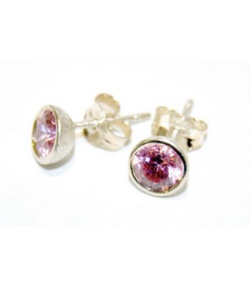 Silver oval Earrings