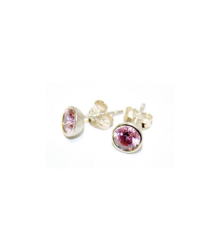 Pendientes oval Plata