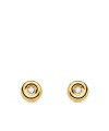 Yellow Gold with Diamond earrings