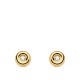 Yellow Gold with Diamond earrings