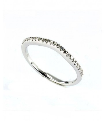 Anillo Memorie Diamantes Olas