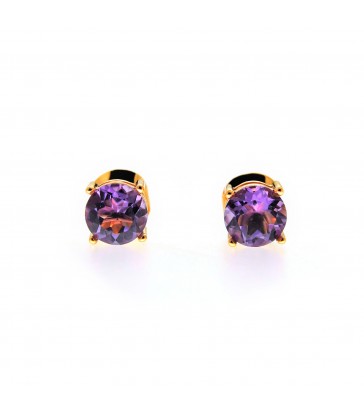 Pendientes Amatista