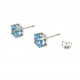 Blue Topas Earrings