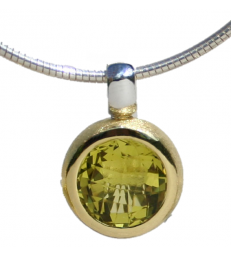 Colgante Prasiolith