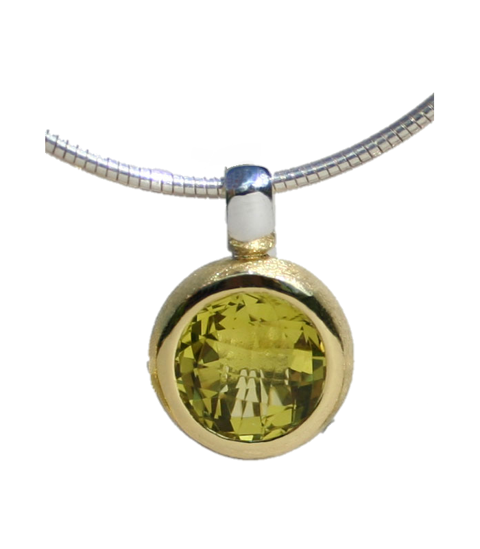 Lemonquarz Pendant