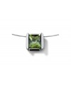 Peridot Collier Cube 5, Edelstahl