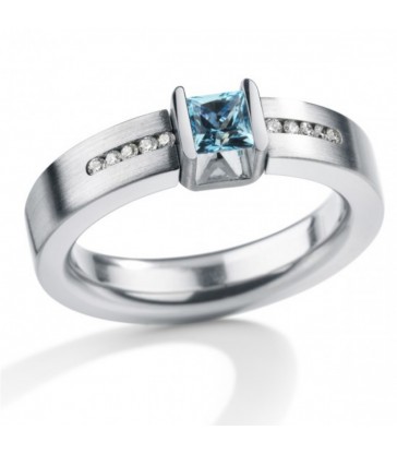 Anillo CUBE Topacio