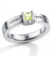 CUBE ring Peridot