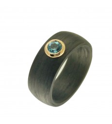 Carbon ring Swiss Topas